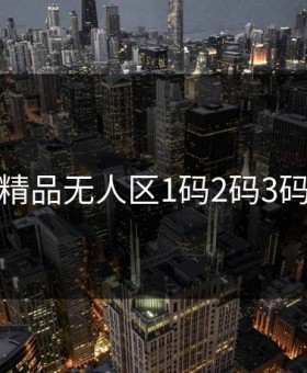 精品无人区1码2码3码